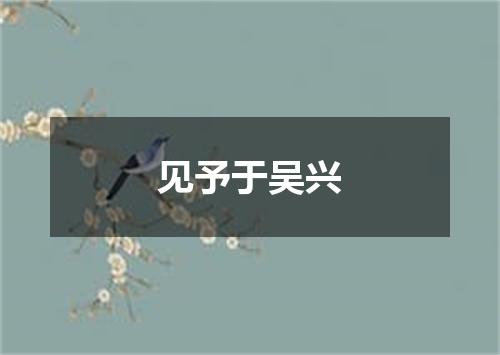 见予于吴兴