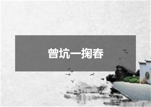 曾坑一掬春