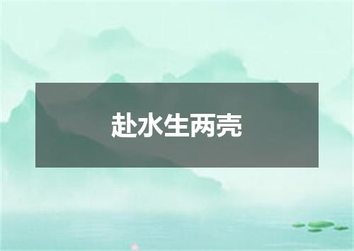 赴水生两壳
