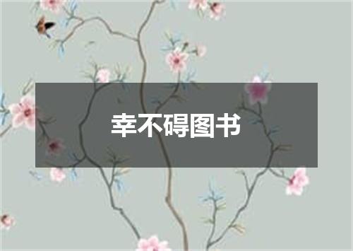 幸不碍图书