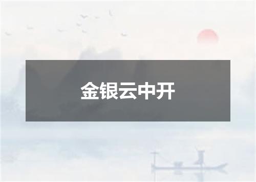 金银云中开