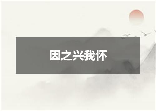 因之兴我怀