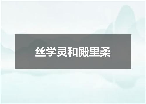 丝学灵和殿里柔