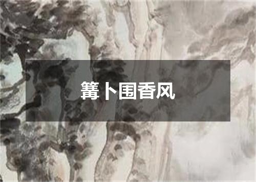 篝卜围香风