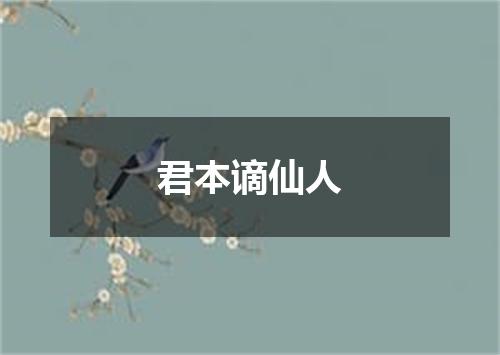 君本谪仙人