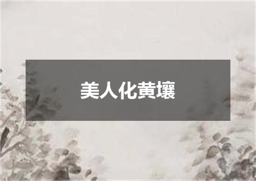 美人化黄壤