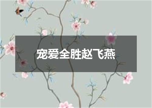 宠爱全胜赵飞燕