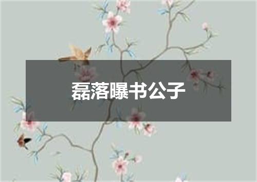 磊落曝书公子