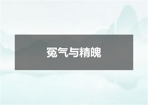 冤气与精魄