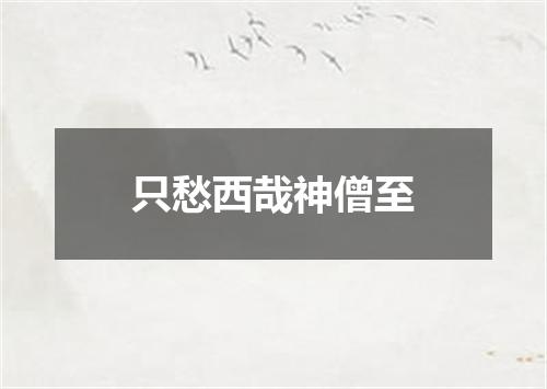 只愁西哉神僧至