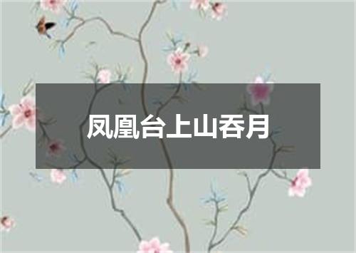 凤凰台上山吞月