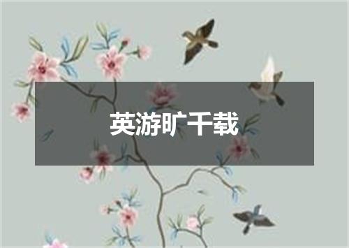 英游旷千载