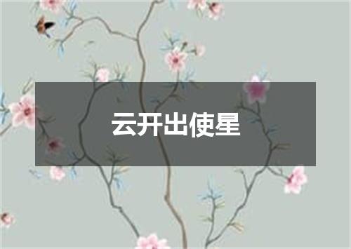 云开出使星