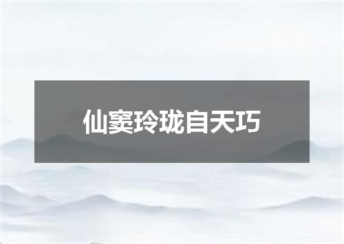 仙窦玲珑自天巧