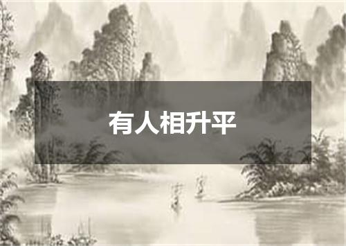 有人相升平