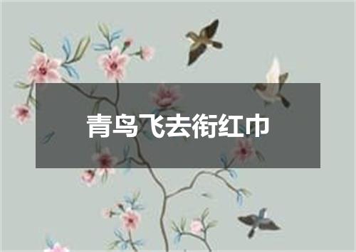 青鸟飞去衔红巾
