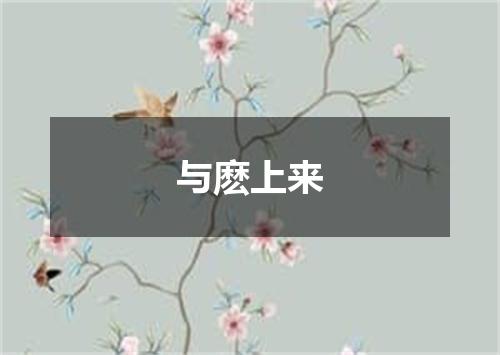 与麽上来