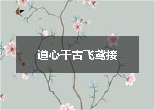 道心千古飞鸢接