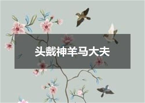 头戴神羊马大夫