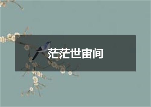 茫茫世宙间