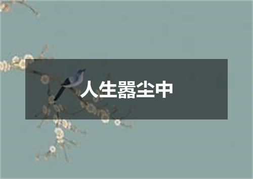 人生嚣尘中