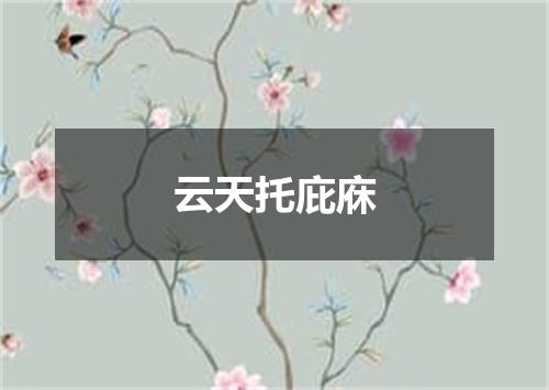云天托庇庥