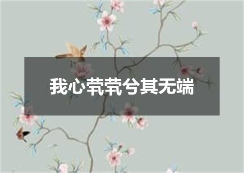 我心茕茕兮其无端