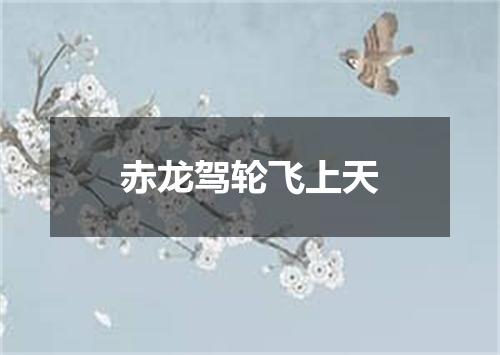 赤龙驾轮飞上天