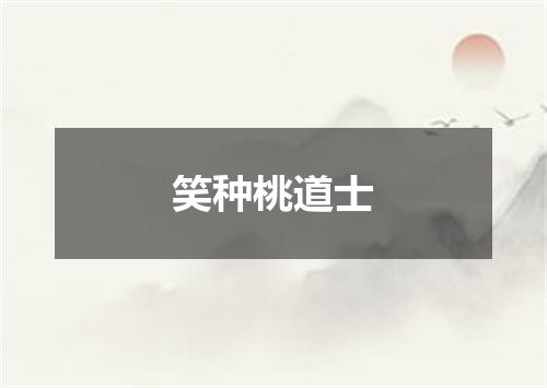 笑种桃道士