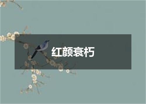 红颜衰朽