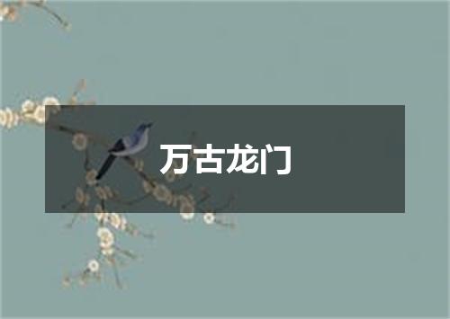 万古龙门