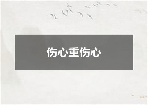 伤心重伤心