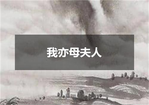 我亦母夫人