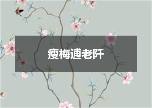 瘦梅逋老阡