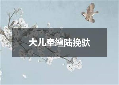 大儿牵繵陆挽驮