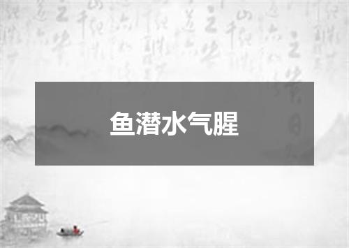 鱼潜水气腥