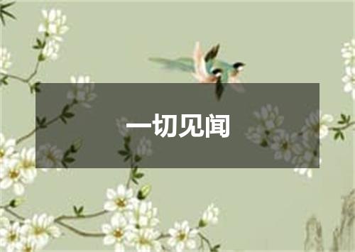 一切见闻