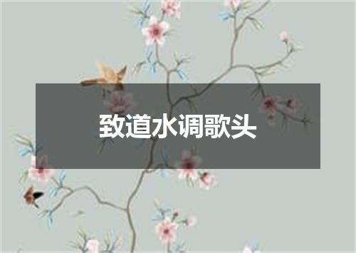 致道水调歌头