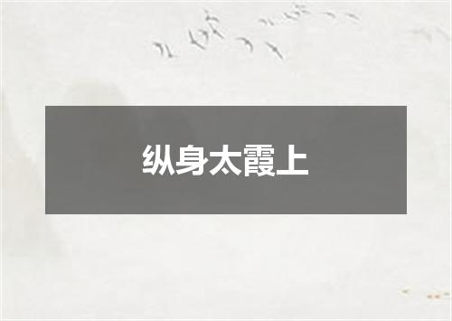 纵身太霞上