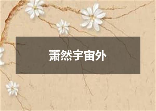 萧然宇宙外