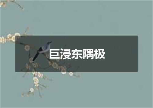 巨浸东隅极