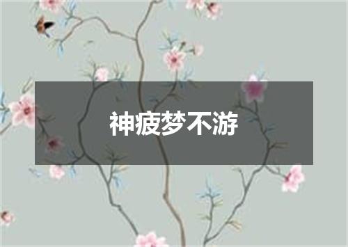 神疲梦不游