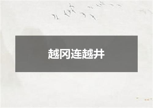 越冈连越井