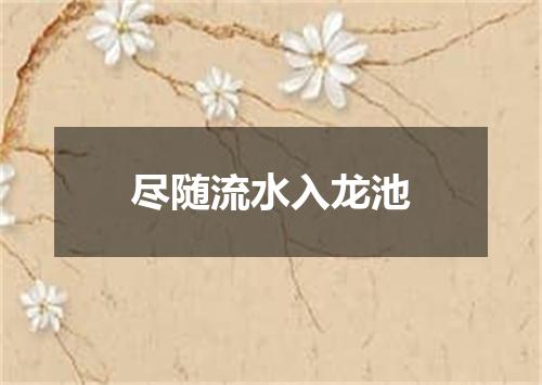 尽随流水入龙池
