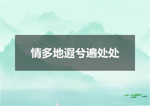 情多地遐兮遍处处