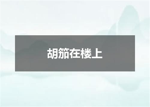 胡笳在楼上
