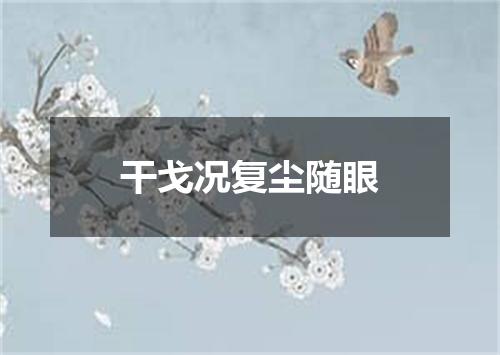 干戈况复尘随眼