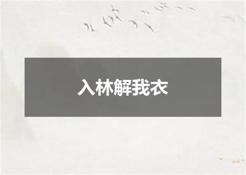 入林解我衣