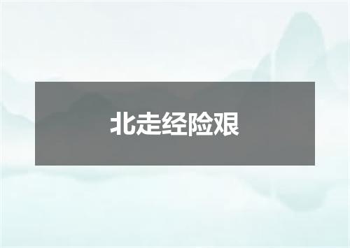 北走经险艰