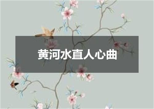 黄河水直人心曲